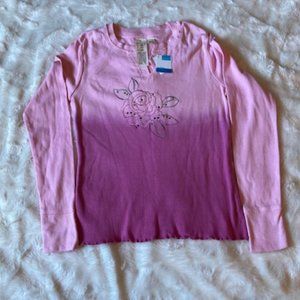 2/$30 Children's Place Long-sleeve tie-dye shirt Girls Size 10/12 NWT